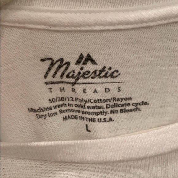 Majestic Threads LA Angels Baseball Graphic T-Shirt - Picture 3 of 3